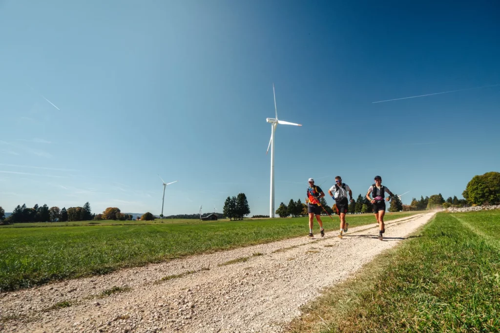 En file sous l'éolienne, La Grandiose